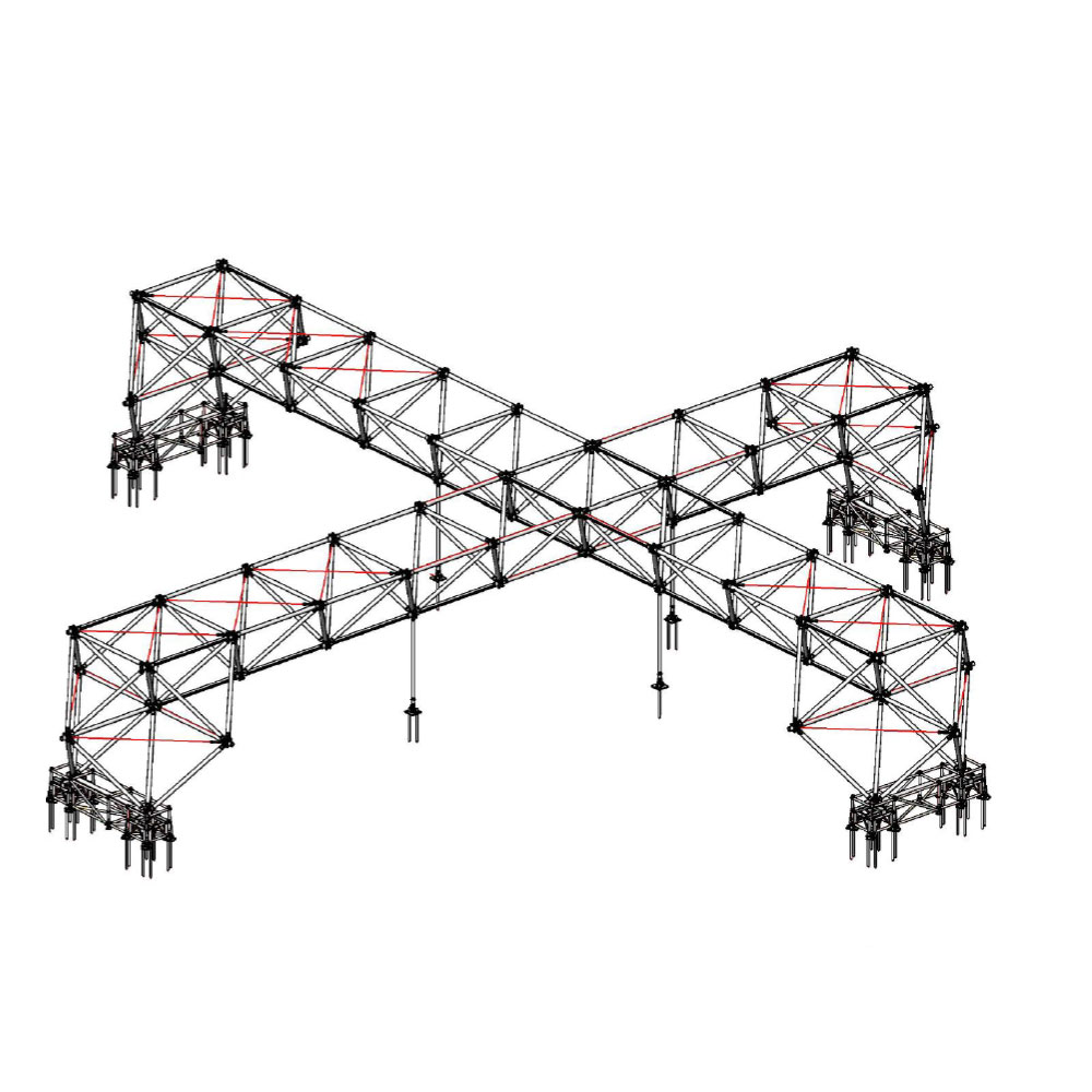 Crowd Roof Cross (dry hire, excl. evt. staalconstructie)